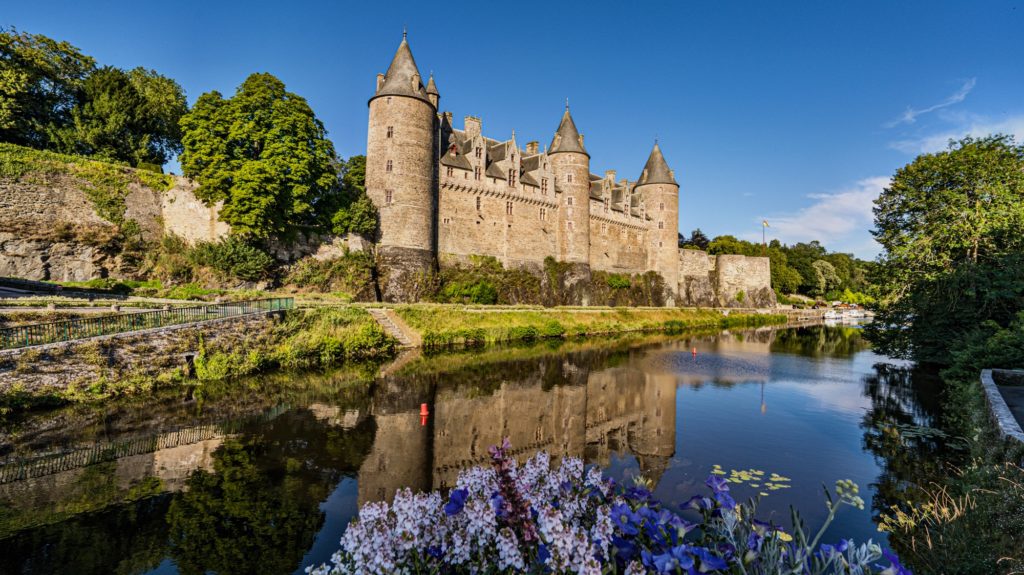 Chateau De Josselin Castle In Brittany